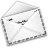 Grey Air Mail Icon